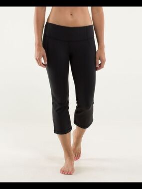 Lululemom Gather & Grow Split Hem Crop Leggings